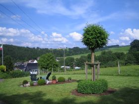 Aussicht vom Parkplatz aus